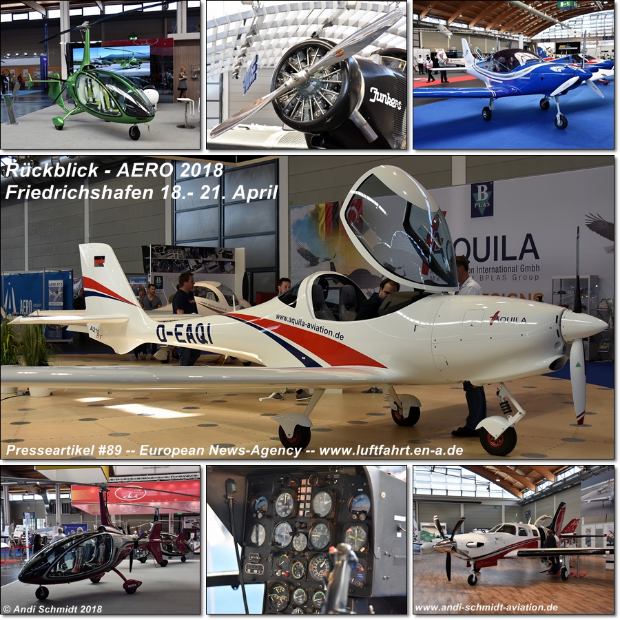 Rückblick - AERO 2018 Friedrichshafen --- Presseartikel #89 --- European News-Agency --- www.luftfahrt.en-a.de --- Bitte *Anklicken* zum Öffnen des Artikels