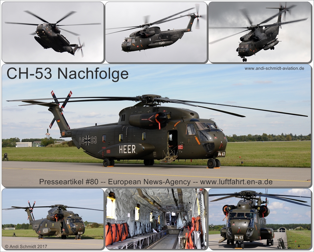 CH-53 Hubschrauber...Presseartikel #80...Autor: Andi Schmidt für European News-Agency