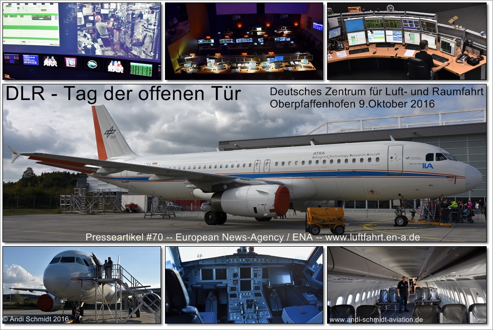Tag der offenen Tür - Deutsches Zentrum für Luft- und Raumfahrt/DLR - Oberpfaffenhofen - Presseartikel #70 - European News-Agency/ENA - www.luftfahrt.en-a.de