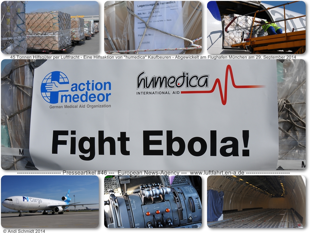Ebola-Hilfsgüter-Flug -- Bericht #46 --  European News-Agency --  www.luftfahrt.en-a.de --  Ein *Klick* auf das Bild führt Sie zum Artikel --
