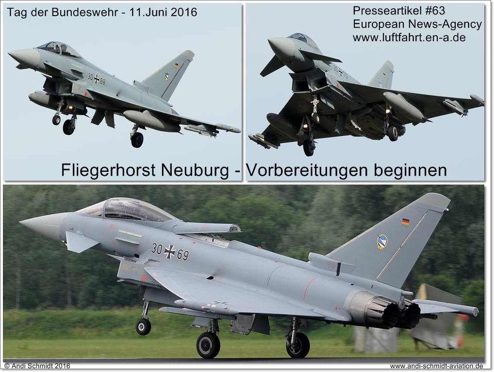 Fliegerhorst-Neuburg / Presseartikel #63 von Andi Schmidt bei *European News-Agency* / Bitte *Anklicken* zum Öffnen..!