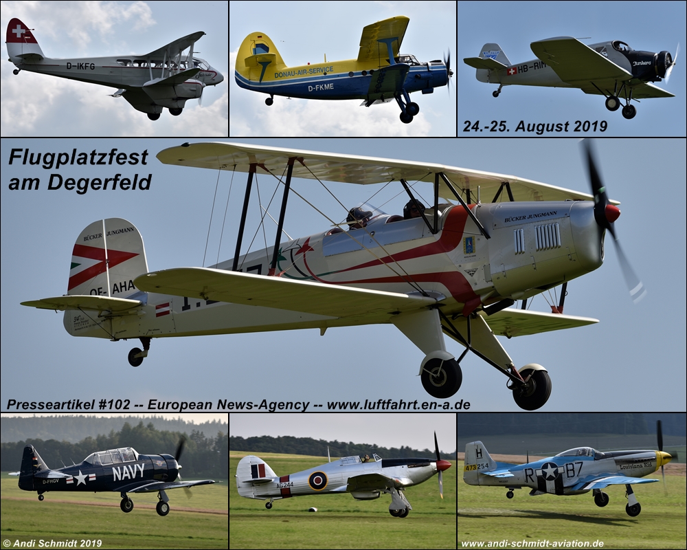 Flugplatzfest am Degerfeld -- Presseartikel #102 -- Autor: Andi Schmidt für European News-Agency -- www.luftfahrt.en-a.de