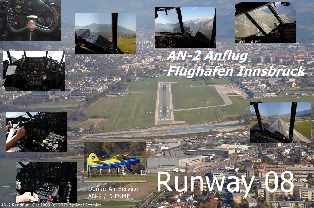 Oldtimer-Rundflug Innsbruck Flughafen