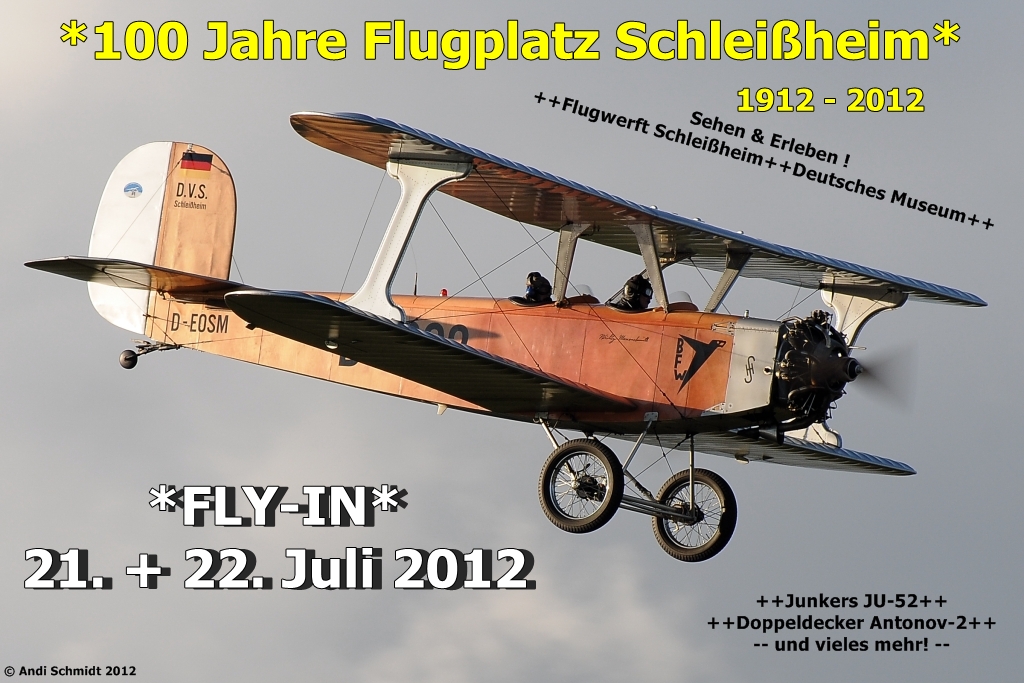 Teaser *100 Jahre Flugplatz Oberschleißheim*